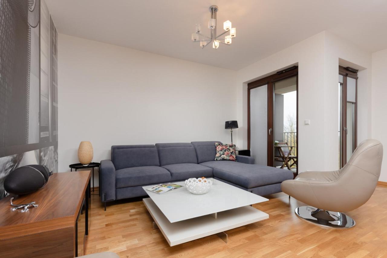 Warsaw Srodmiescie Apartment With Balcony By Noclegi Renters Exteriör bild