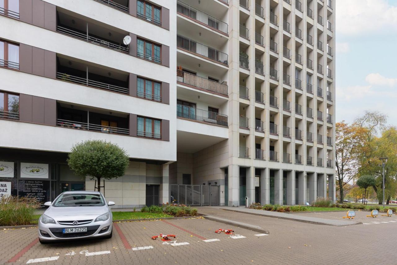 Warsaw Srodmiescie Apartment With Balcony By Noclegi Renters Exteriör bild